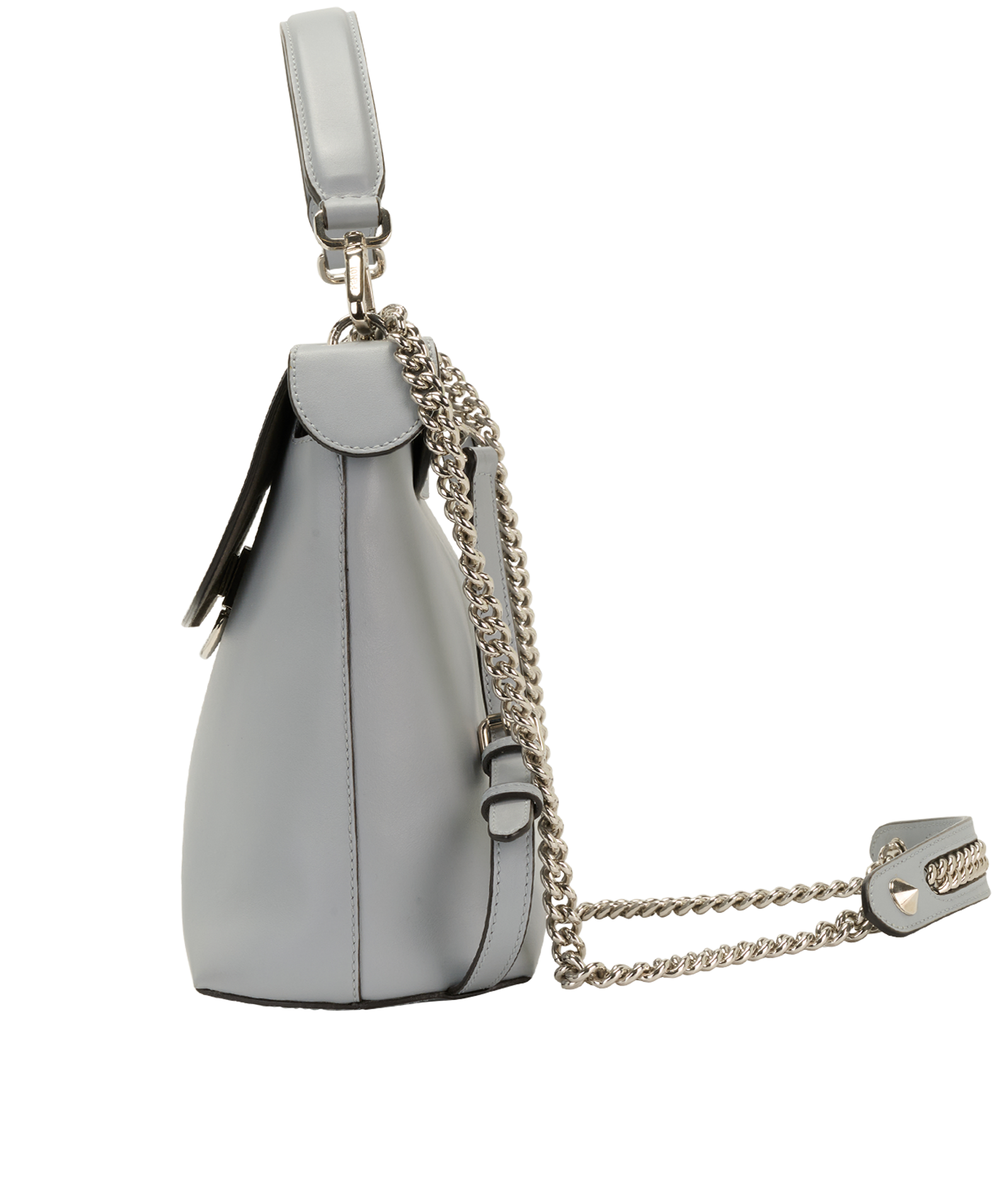 Back To School Backpack, &pound;450, Handbags, Blue, Leather, Bottom view